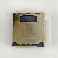 SIM Конектор для Samsung C3010/ P900/ S5230/ S5230W с Конектором карти пам`яті