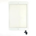 Сенсор для планшета Apple iPad Mini/Mini 2/A1432/ A1454/ A1455/ A1489/ A1490/ A1491 з кнопкою Home White