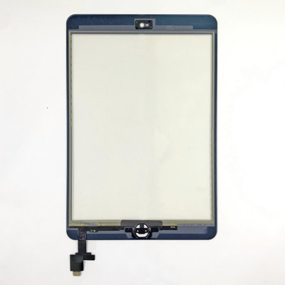 Сенсор для планшета Apple iPad Mini/Mini 2/A1432/ A1454/ A1455/ A1489/ A1490/ A1491 з кнопкою Home White Сенсор для планшета Apple iPad Mini/Mini 2/A1432/ A1454/ A1455/ A1489/ A1490/ A1491 з кнопкою Home White