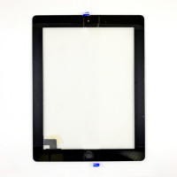 Сенсор для планшета Apple IPad 2/A1395/A1396/A1397 з кнопкою Home Black Сенсор для планшета Apple IPad 2/A1395/A1396/A1397 з кнопкою Home Black
