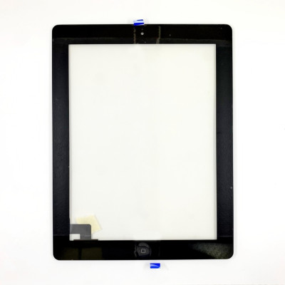 Сенсор для планшета Apple IPad 2/A1395/A1396/A1397 з кнопкою Home Black