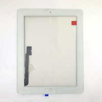 Сенсор для планшета Apple iPad 3/iPad 4/A1416/A1430/A1403/A1458/A1459/A1460 з кнопкою White Сенсор для планшета Apple iPad 3/iPad 4/A1416/A1430/A1403/A1458/A1459/A1460 з кнопкою White