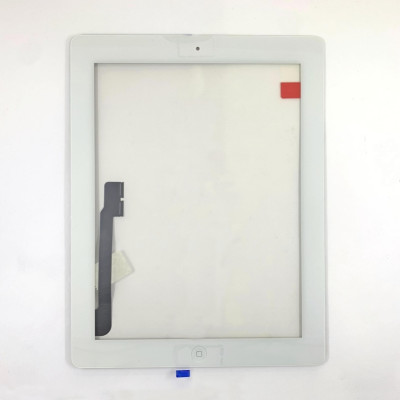 Сенсор для планшета Apple iPad 3/iPad 4/A1416/A1430/A1403/A1458/A1459/A1460 з кнопкою White
