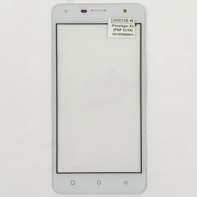 Сенсор для телефону Prestigio Muze X5 LTE (PSP5518) White Сенсор для телефону Prestigio Muze X5 LTE (PSP5518) White