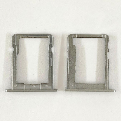 SIM лоток для Huawei P7 / P7-L00 / P7-L05 / P7-L10 Silver