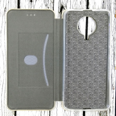 Чохол-книжка Aspor leather 360 для Xiaomi Poco F2- золотий