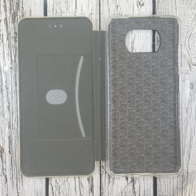 Чохол-книжка Aspor leather 360 для Xiaomi Poco X3- золотий