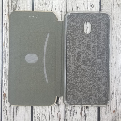 Чохол-книжка Aspor leather 360 для Xiaomi Redmi 8A- золотий