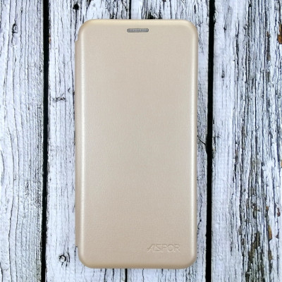 Чохол-книжка Aspor leather 360 для Xiaomi Redmi Note 9S/Note 9 Pro- золотий Чохол-книжка Aspor leather 360 для Xiaomi Redmi Note 9S/Note 9 Pro- золотий
