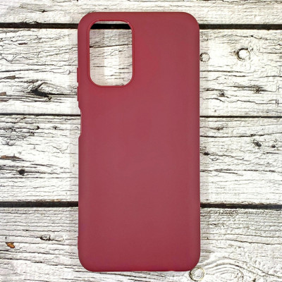 Накладка Candy для Xiaomi Redmi Note 10 / Note 10S / Poco M5s- бордовий Накладка Candy для Xiaomi Redmi Note 10 / Note 10S / Poco M5s- бордовий