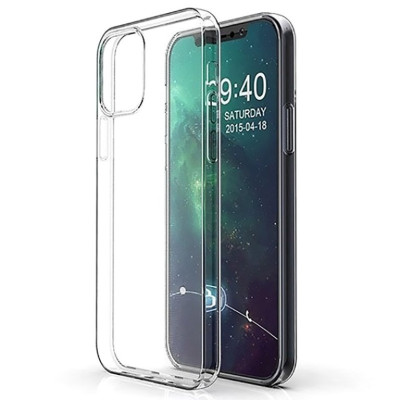 Накладка TPU Epic Transparent для iPhone 13 Pro (6,1`)- прозорий Накладка TPU Epic Transparent для iPhone 13 Pro (6,1`)- прозорий