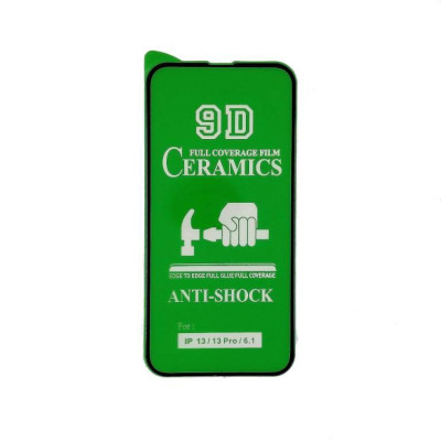 Плівка захисна CERAMiCS 9D для iPhone 13 / 13 Pro- чорний Плівка захисна CERAMiCS 9D для iPhone 13 / 13 Pro- чорний