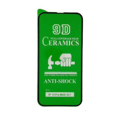 Плівка захисна CERAMiCS 9D для iPhone 13 Pro Max / 14 Plus- чорний Плівка захисна CERAMiCS 9D для iPhone 13 Pro Max / 14 Plus- чорний