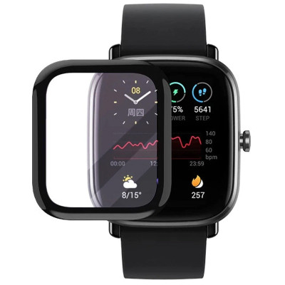 Плівка захисна PET + PmmA для Xiaomi Amazfit GTS 2 mini- чорний Плівка захисна PET + PmmA для Xiaomi Amazfit GTS 2 mini- чорний