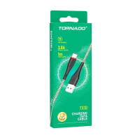 USB кабель Tornado TX10 Type-C (3A/1м)- золотий USB кабель Tornado TX10 Type-C (3A/1м)- золотий