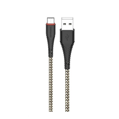 USB кабель Tornado TX10 Type-C (3A/1м)- золотий
