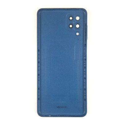 Задня кришка для Samsung A12 / A125 / A127 (зі склом камери) Blue