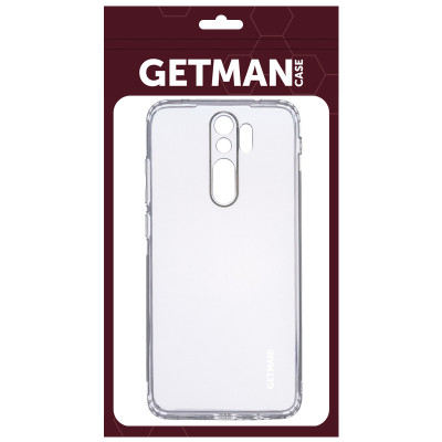 Накладка TPU GETMAN Clear для Xiaomi Redmi 9- прозорий Накладка TPU GETMAN Clear для Xiaomi Redmi 9- прозорий