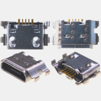 Конектор зарядки для Samsung A01 / A015 / A032 / A03 Core / A035 / A03 / Xiaomi Redmi 9A / Redmi 9c / Redmi A1 Plus / Redmi A1 /Poco C3 / Poco C50/Redmi 10A/Redmi 12 (5 pin, micro USB тип-B) Конектор зарядки для Samsung A01 / A015 / A032 / A03 Core / A035 / A03 / Xiaomi Redmi 9A / Redmi 9c / Redmi A1 Plus / Redmi A1 /Poco C3 / Poco C50/Redmi 10A/Redmi 12 (5 pin, micro USB тип-B)