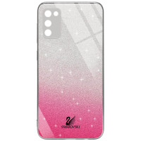 Накладка Swarovski Full Camera для Samsung A02S / A025- малиновий Накладка Swarovski Full Camera для Samsung A02S / A025- малиновий