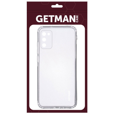 Накладка TPU GETMAN Clear для Samsung A03S 4G / A037- прозорий