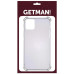 Накладка GETMAN посилені кути для iPhone 13 mini- прозорий тонований