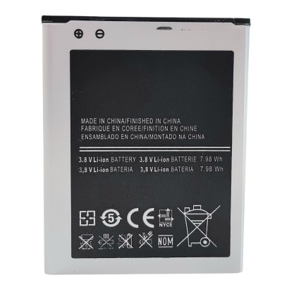 Акумулятор для Samsung I9300, I9060, I9080, I9082, S3 (EB-L1G6LLU/EB535163LU) 2100mAh