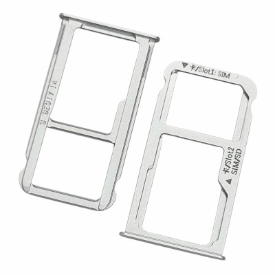 SIM лоток для Huawei Mate 8 Silver SIM лоток для Huawei Mate 8 Silver