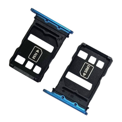 SIM лоток для Huawei P40 Blue SIM лоток для Huawei P40 Blue