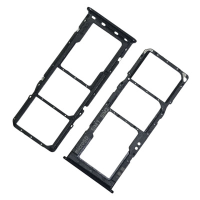 SIM лоток для Samsung A20 / A205 Black