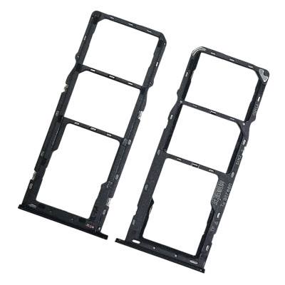 SIM лоток для Samsung A20s / A207 Black