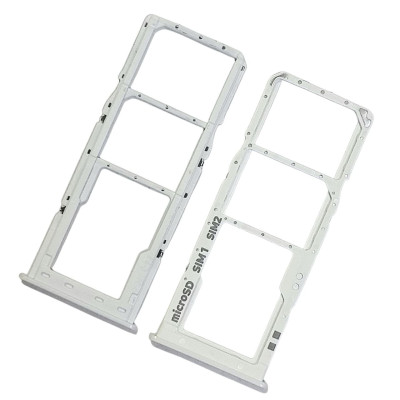 SIM лоток для Samsung A20s / A207 White