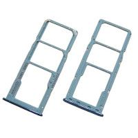 SIM лоток для Samsung A71 / A715 Blue