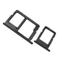 SIM лоток для Samsung J7 Prime / G610 + MMC лоток Black