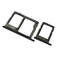 SIM лоток для Samsung J8 2018 / J810 + MMC лоток Black SIM лоток для Samsung J8 2018 / J810 + MMC лоток Black
