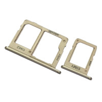 SIM лоток для Samsung J8 2018 / J810 + MMC лоток Gold SIM лоток для Samsung J8 2018 / J810 + MMC лоток Gold
