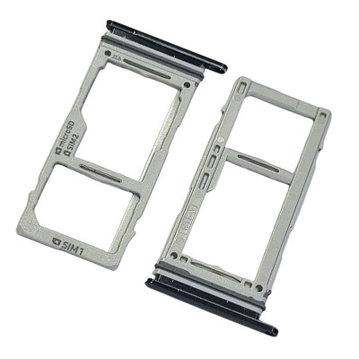 SIM лоток для Samsung S10 / G973 Black SIM лоток для Samsung S10 / G973 Black