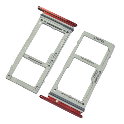SIM лоток для Samsung S10 / G973 Red SIM лоток для Samsung S10 / G973 Red