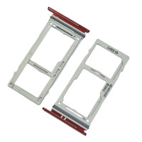 SIM лоток для Samsung S10 Plus / G975 Red SIM лоток для Samsung S10 Plus / G975 Red