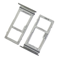 SIM лоток для Samsung S10 Plus / G975 Silver