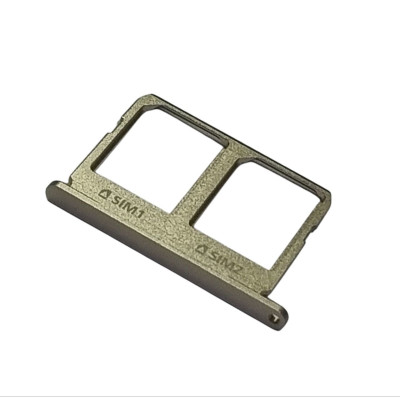 SIM лоток для Samsung S6 / G920F Dual Sim Gold