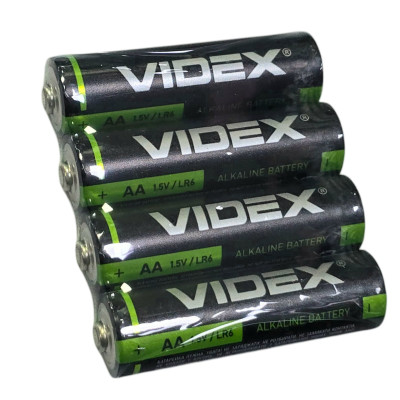 Батарейка LR6 (AA) Videx 4bl (ціна за 1шт) Батарейка LR6 (AA) Videx 4bl (ціна за 1шт)
