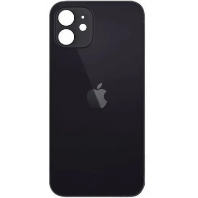Задня кришка для iPhone 12 mini (big hole) Black Задня кришка для iPhone 12 mini (big hole) Black