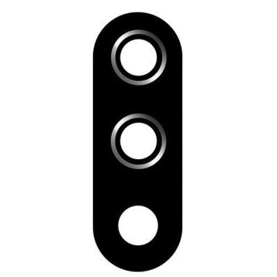 Скло камери для Samsung A01/A015 Black Скло камери для Samsung A01/A015 Black