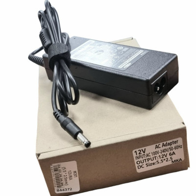 Мережевий зарядний пристрій 12V/6A (5.5 * 2.5mm) Мережевий зарядний пристрій 12V/6A (5.5 * 2.5mm)