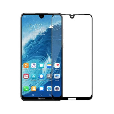 Скло захисне Full Glue 9H для Huawei Honor 8X Max- чорний