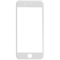 Скло захисне 4D для iPhone 8 в тех. упаковці- білий Скло захисне 4D для iPhone 8 в тех. упаковці- білий
