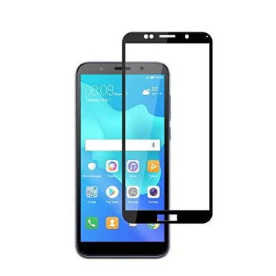Скло захисне Full Glue для Huawei Y5 2018/Honor 7A в тех. упаковці- чорний Скло захисне Full Glue для Huawei Y5 2018/Honor 7A в тех. упаковці- чорний