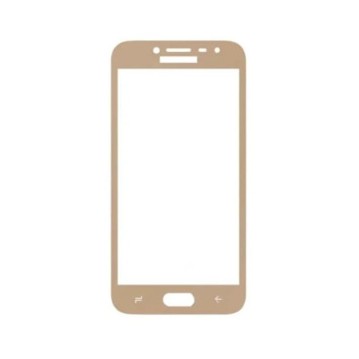 Скло захисне Full Glue для Samsung J260/J2 Core в тех. упаковці- золотий Скло захисне Full Glue для Samsung J260/J2 Core в тех. упаковці- золотий