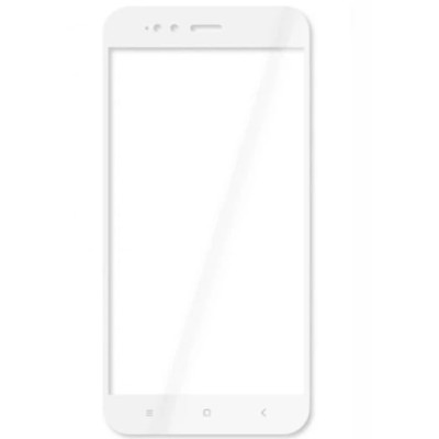 Скло захисне 2D Aspor для Xiaomi Mi 5X в рамці- білий Скло захисне 2D Aspor для Xiaomi Mi 5X в рамці- білий